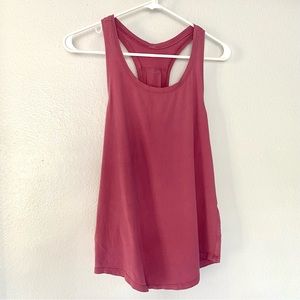 Lululemon pink racerback tank